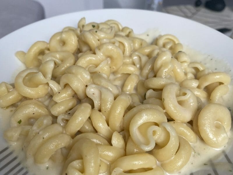 Cliquez pour zoomer ! Penne sauce quatre fromages Thermomix par yousra_13