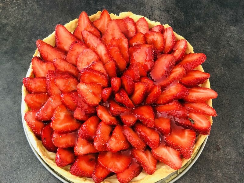 Cliquez pour zoomer ! Tarte aux fraises Thermomix par Solenpayet