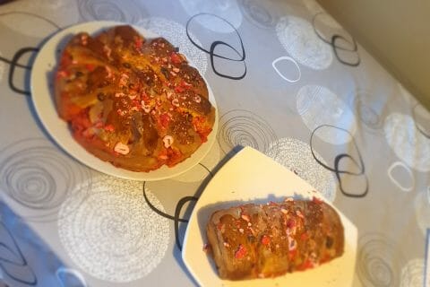 Cliquez pour zoomer ! Brioche aux pralines roses Thermomix par ludivine_86