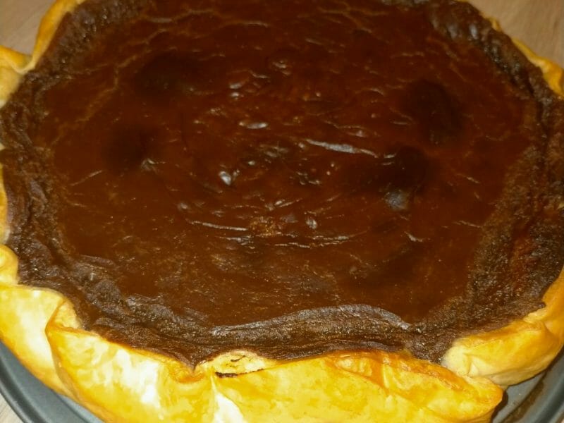 Cliquez pour zoomer ! Flan pâtissier au chocolat Thermomix par dinoutout45