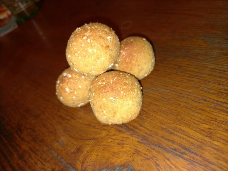 Cliquez pour zoomer ! Biscuits aux flocons d’avoine et amandes Thermomix par dinoutout45