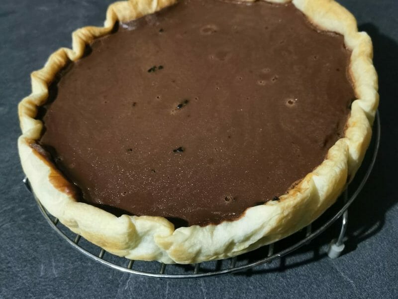 Cliquez pour zoomer ! Flan pâtissier au chocolat Thermomix par betty_7712