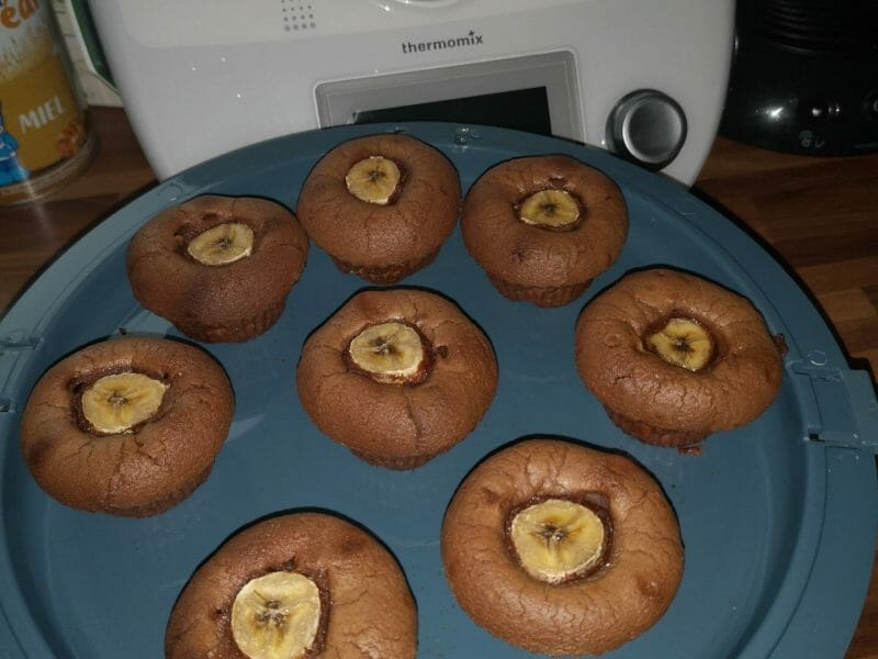 Cliquez pour zoomer ! Brownie fondant choco-banane Thermomix par cassandra_03