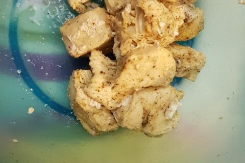 Cliquez pour zoomer ! Blancs de poulet sauce moutarde et curry Thermomix par sandra_235