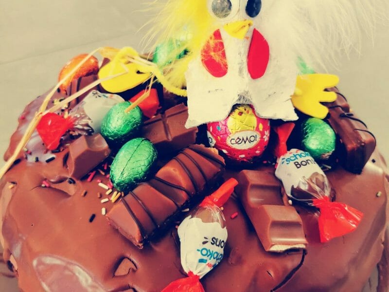 Cliquez pour zoomer ! Layer cake Kinder Bueno Thermomix par ktine