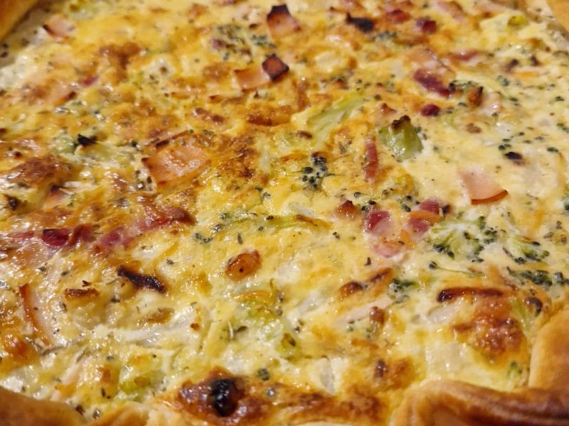Cliquez pour zoomer ! Quiche au brocoli et jambon Thermomix par kaks47