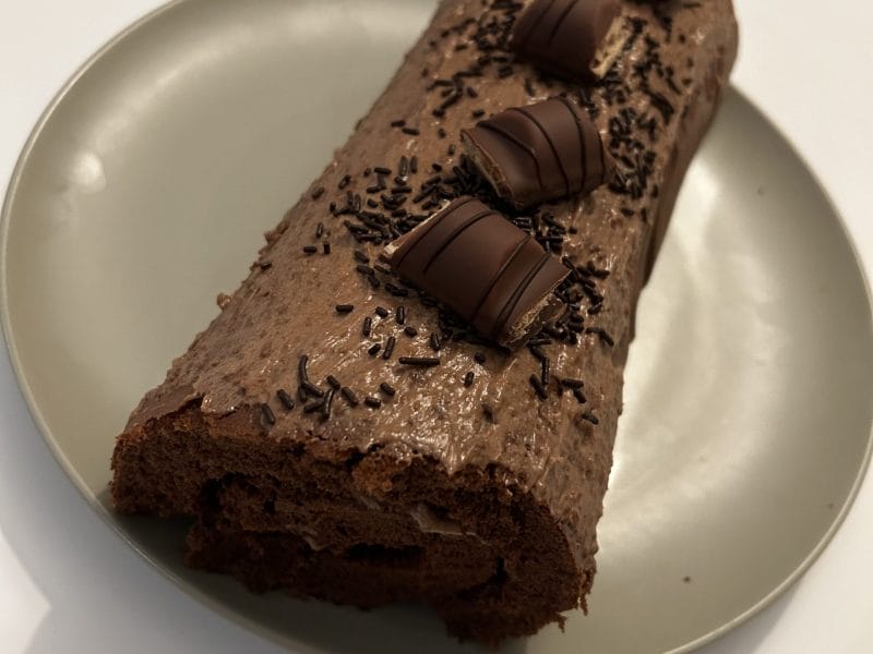 Cliquez pour zoomer ! Roulé au Kinder Bueno Thermomix par megane2308