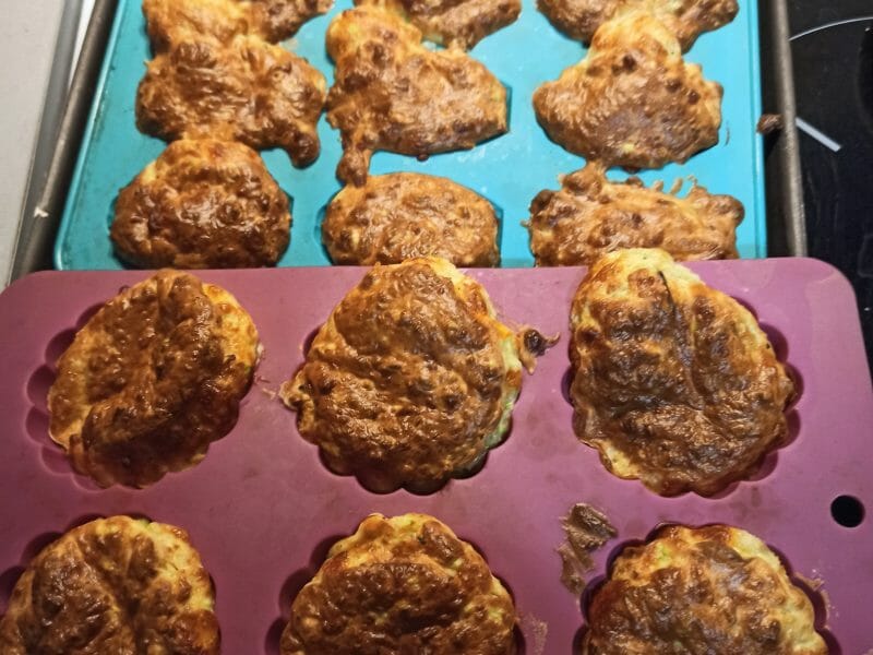 Cliquez pour zoomer ! Bouchées courgettes mozzarella Thermomix par Viviane57