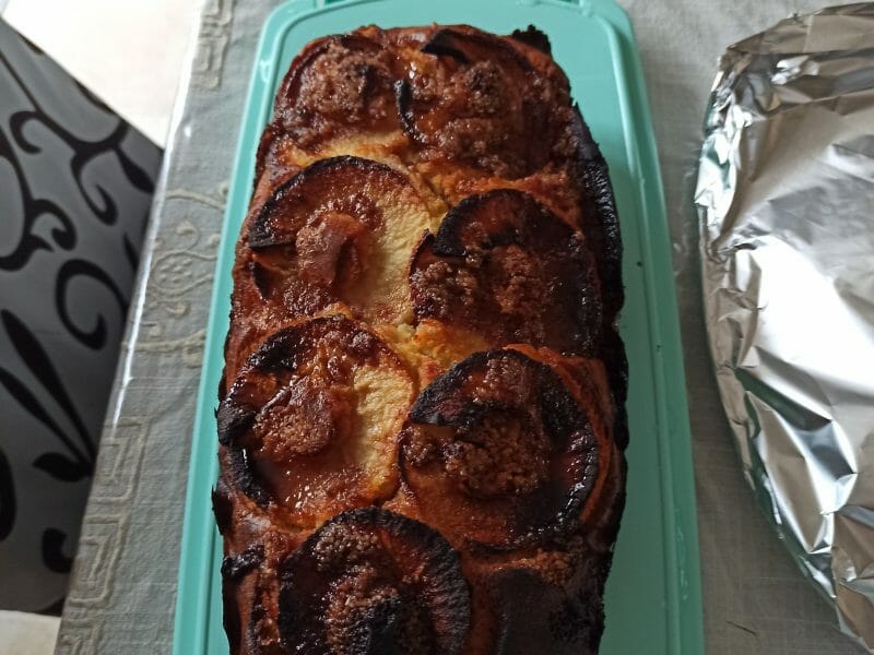 Cliquez pour zoomer ! Cake aux pommes à l’ancienne Thermomix par Viviane57