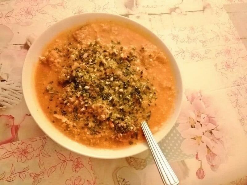 Cliquez pour zoomer ! Soupe à l’ail castillane Thermomix par castafiore97
