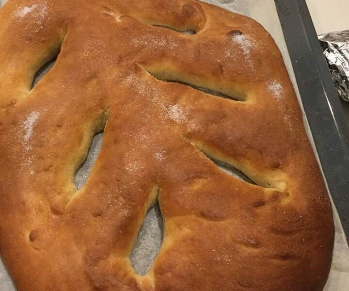Cliquez pour zoomer ! Pompe de Noël à l’huile d’olive Thermomix par Martine.Cg