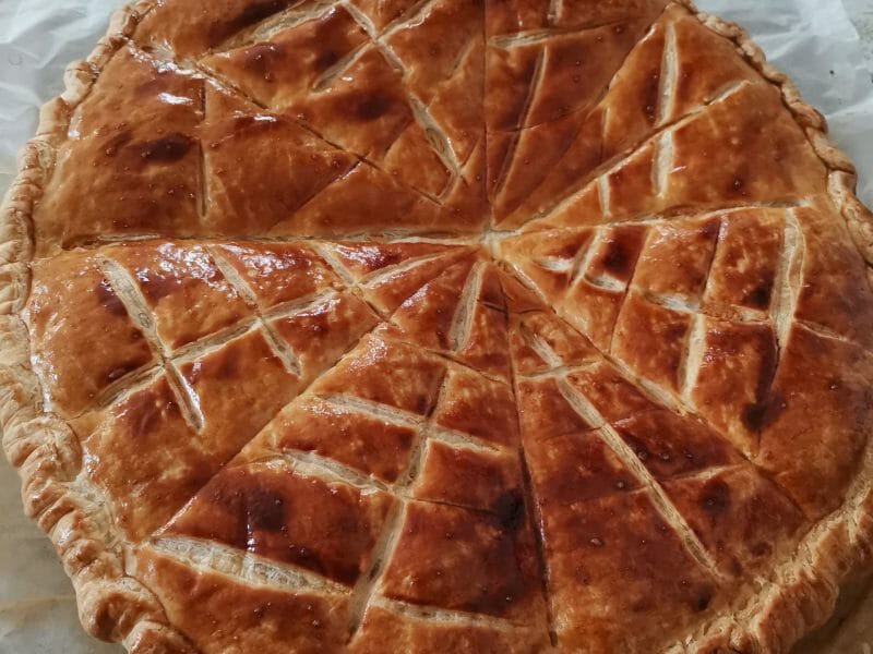 Cliquez pour zoomer ! Galette des rois à la frangipane Thermomix par Martine.Cg