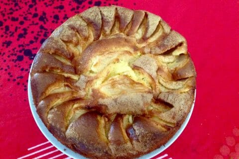 Cliquez pour zoomer ! Gâteau aux pommes et mascarpone au Thermomix