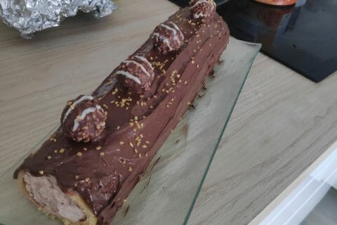 Cliquez pour zoomer ! Bûche Ferrero Rocher Thermomix par matnanou1369