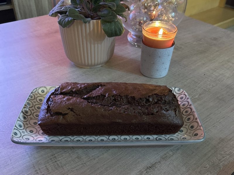 Cliquez pour zoomer ! Cake fondant choco-rhum Thermomix par sebastien1901