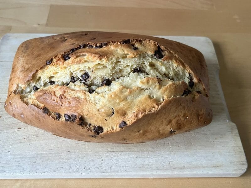 Cliquez pour zoomer ! Plum cake aux pépites de chocolat Thermomix par charlotte_186