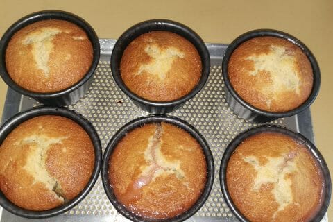 Cliquez pour zoomer ! Cobbler à la rhubarbe Thermomix par Sabine