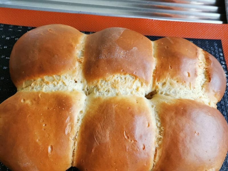 Cliquez pour zoomer ! Brioche sans beurre, sans oeufs Thermomix par Sabine