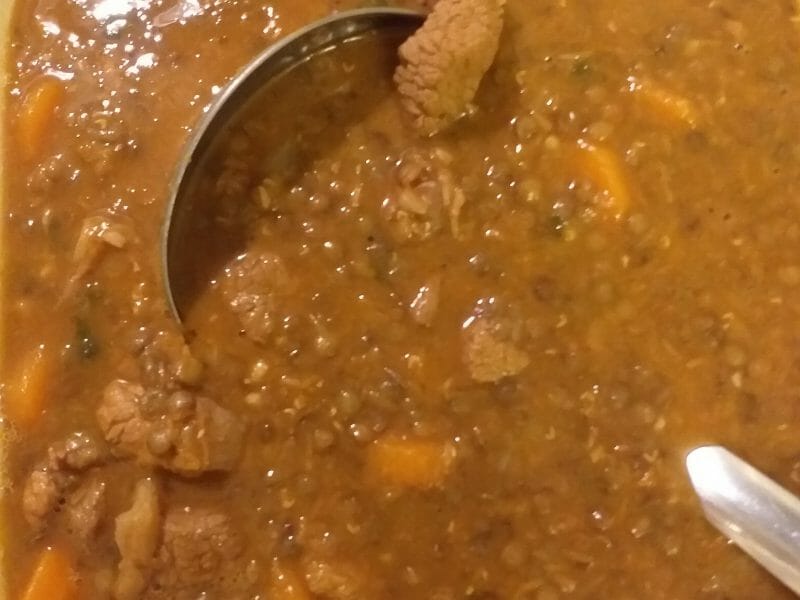 Cliquez pour zoomer ! Soupe de lentilles – 3dess Thermomix par Muriel