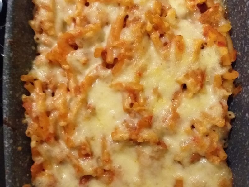 Cliquez pour zoomer ! Macaronis au thon Thermomix par Muriel