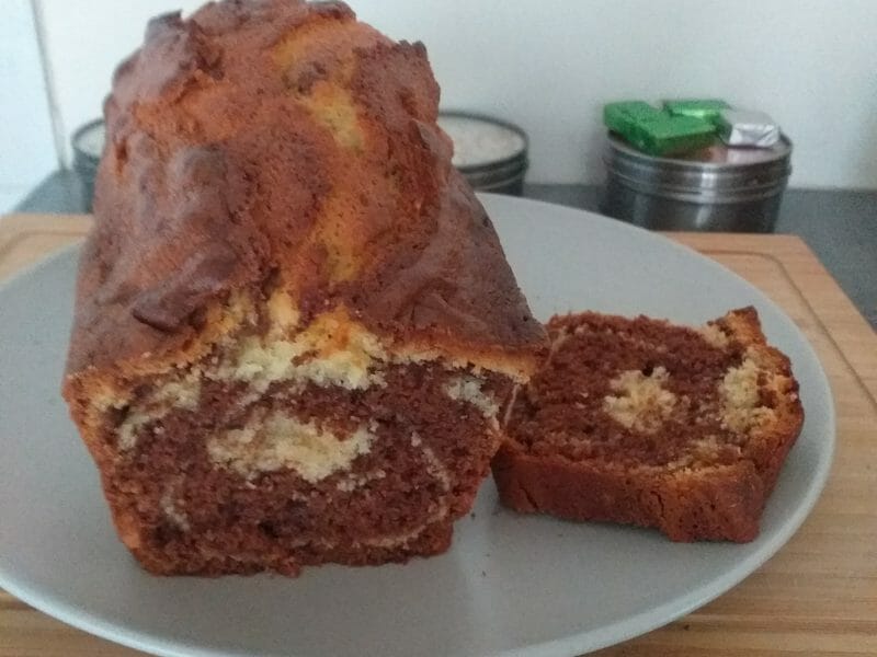 Cliquez pour zoomer ! Marbré au chocolat Thermomix par Muriel