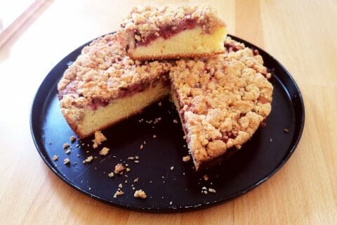 Cliquez pour zoomer ! Crumb cake framboises Thermomix par cynthia_64