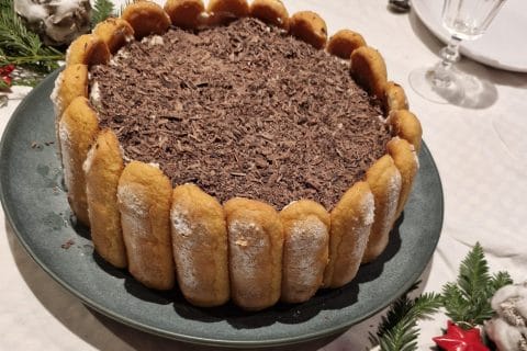 Cliquez pour zoomer ! Charlotte poire chocolat Thermomix par little something