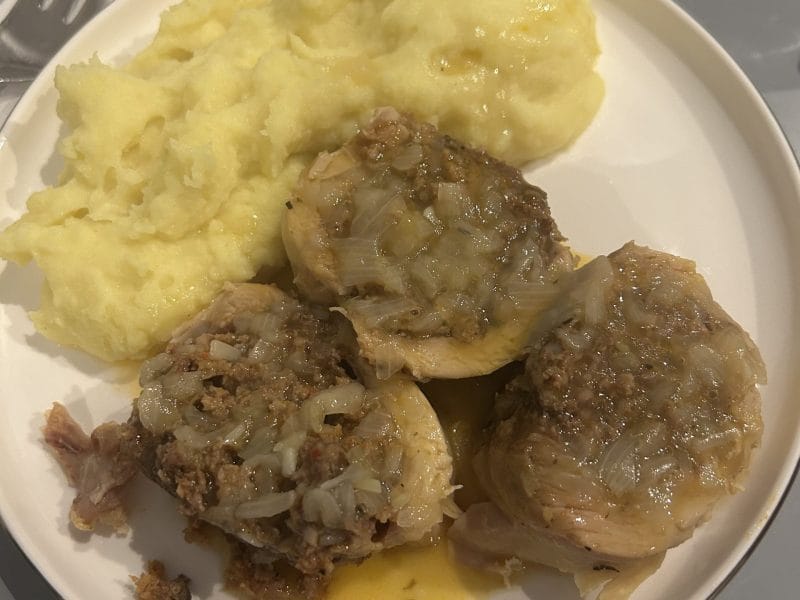 Cliquez pour zoomer ! Roti de porc sauce échalote Thermomix par Crissou26