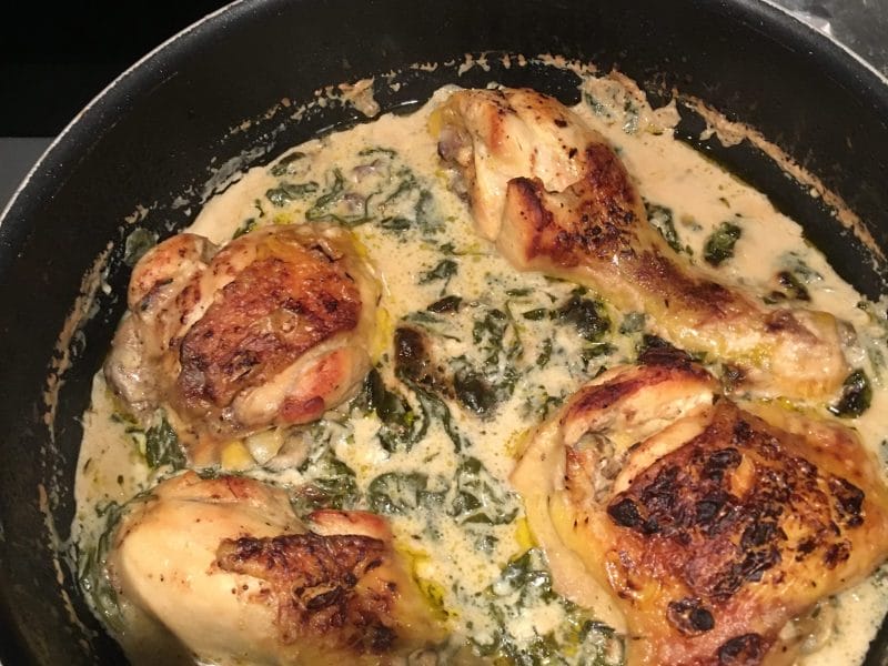 Cliquez pour zoomer ! Poulet sauce crémeuse au citron Thermomix par Crissou26