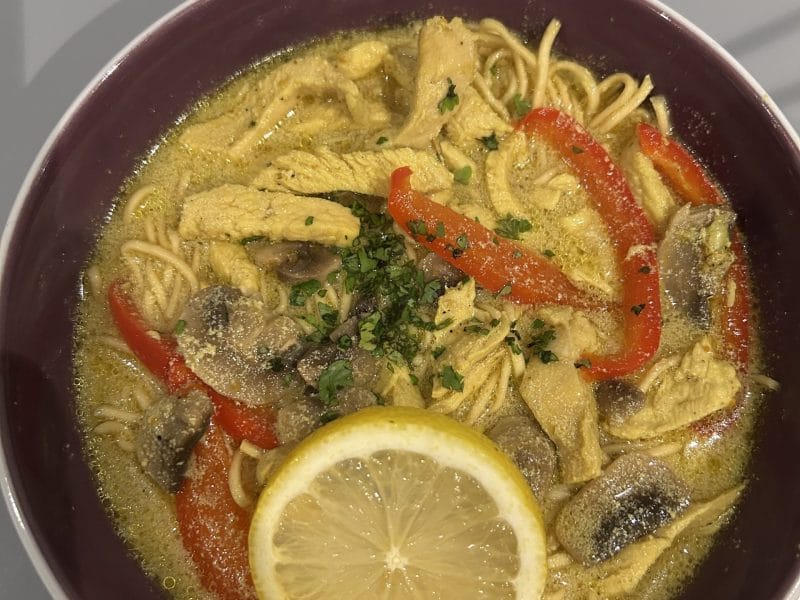 Cliquez pour zoomer ! Ramen thaï au poulet Thermomix par Crissou26