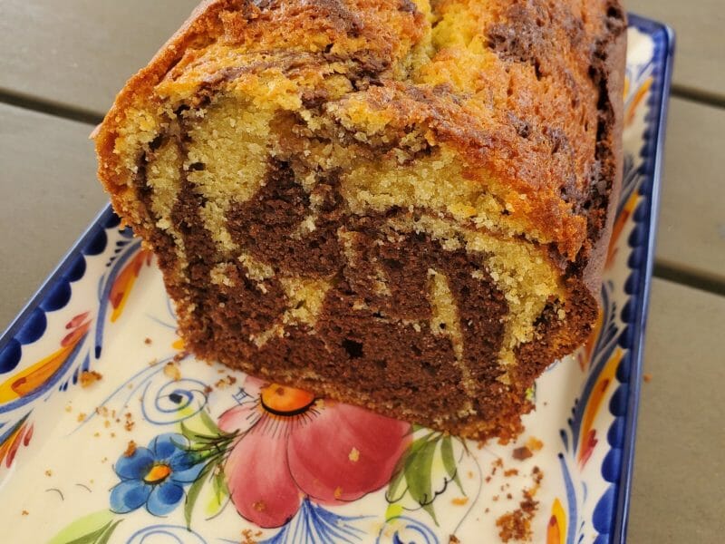 Cliquez pour zoomer ! Marbré au chocolat Thermomix par LaetTatia