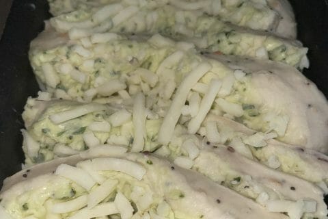 Cliquez pour zoomer ! Pain à l’ail, persil et mozzarella Thermomix par saf92