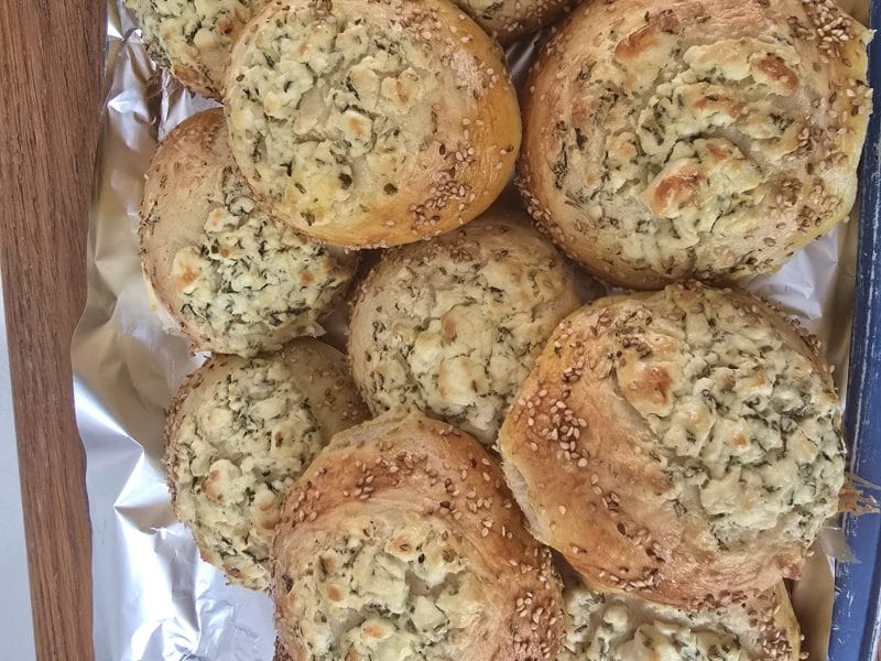 Cliquez pour zoomer ! Poğaça – Petits pains Turcs à la Feta Thermomix par amy6