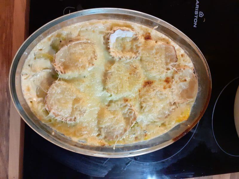 Cliquez pour zoomer ! Gratin de courgettes au chèvre Thermomix par jujuka