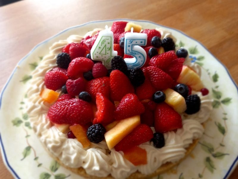 Cliquez pour zoomer ! Tarte aux fraises sans cuisson Thermomix par BZH