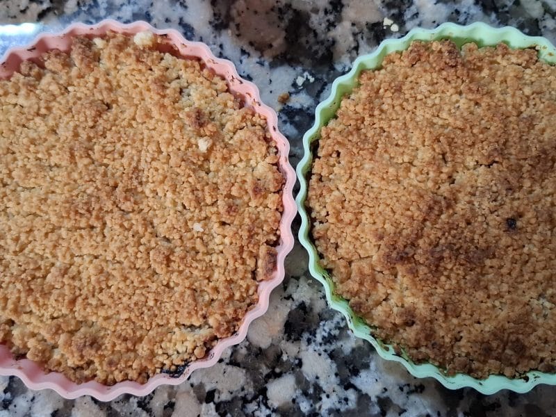 Cliquez pour zoomer ! Crumble au kaki Thermomix par dada91