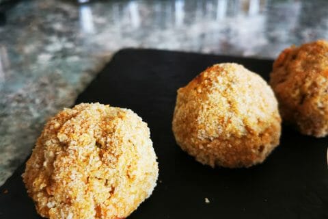 Cliquez pour zoomer ! Boulettes pois chiches et courgettes Thermomix par stefs80