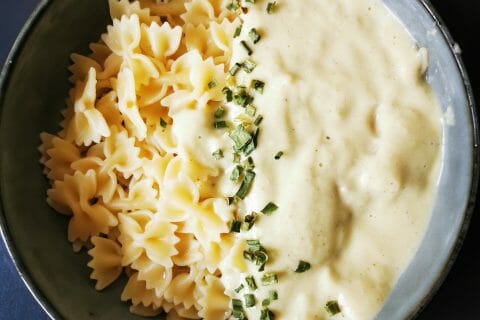 Cliquez pour zoomer ! Farfalle à la crème de courgettes Thermomix par stefs80