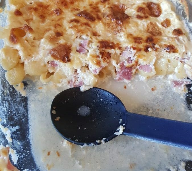 Cliquez pour zoomer ! Gratin de fusilli au jambon Thermomix par Laurianne34