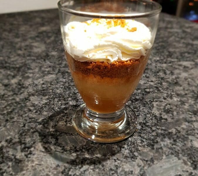 Cliquez pour zoomer ! Verrines pommes caramel et spéculoos Thermomix par Johana