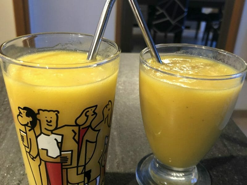 Cliquez pour zoomer ! Smoothie mangue banane Thermomix par cecile51150
