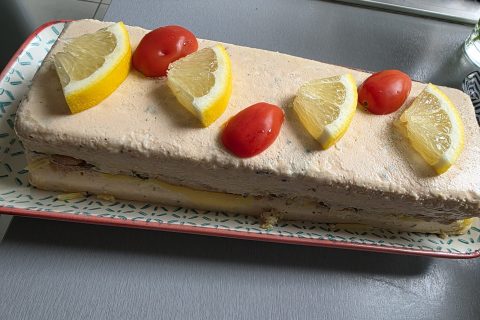 Cliquez pour zoomer ! Terrine de saumon frais et fumé Thermomix par Aidy