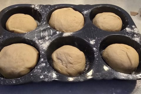 Cliquez pour zoomer ! Pains hamburger Thermomix par Fandada