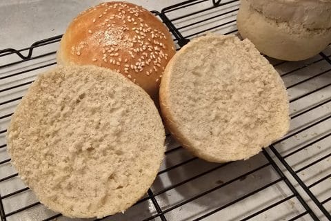 Cliquez pour zoomer ! Pains hamburger Thermomix par Fandada