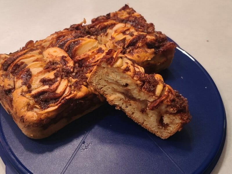 Cliquez pour zoomer ! Cake aux pommes à l’ancienne Thermomix par Fandada