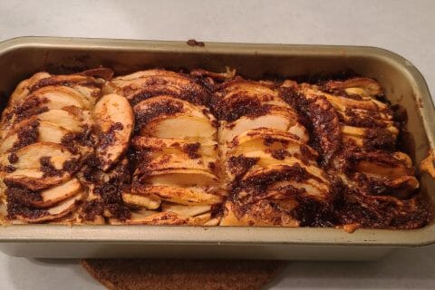 Cliquez pour zoomer ! Cake aux pommes à l’ancienne Thermomix par Fandada