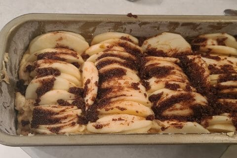 Cliquez pour zoomer ! Cake aux pommes à l’ancienne Thermomix par Fandada