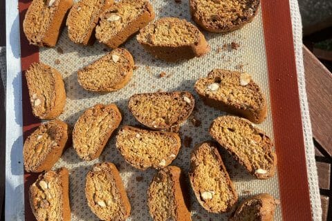 Cliquez pour zoomer ! Cantucci à la fleur d’oranger Thermomix par Cad.la