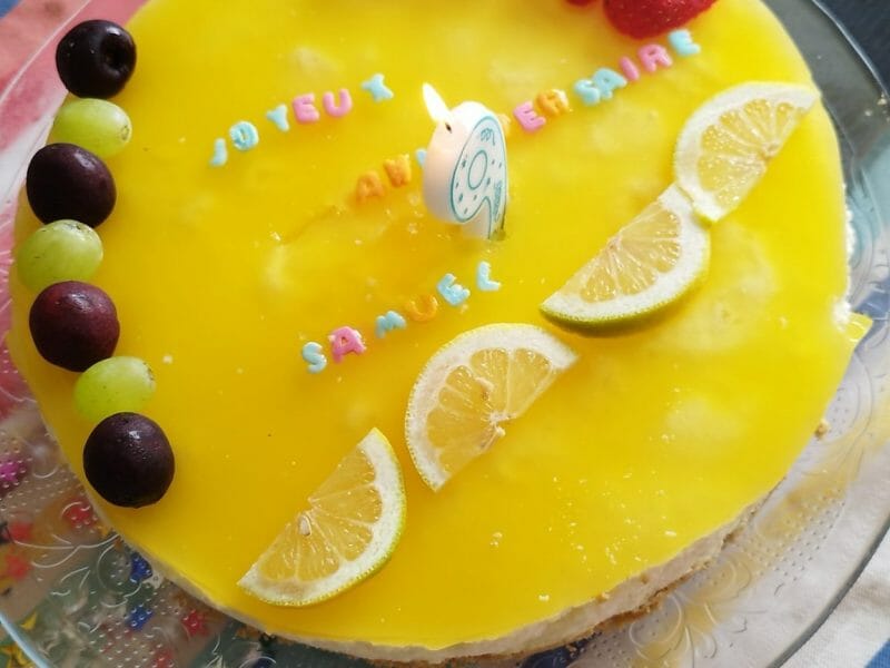 Cliquez pour zoomer ! Bavarois au citron Thermomix par veronique_119