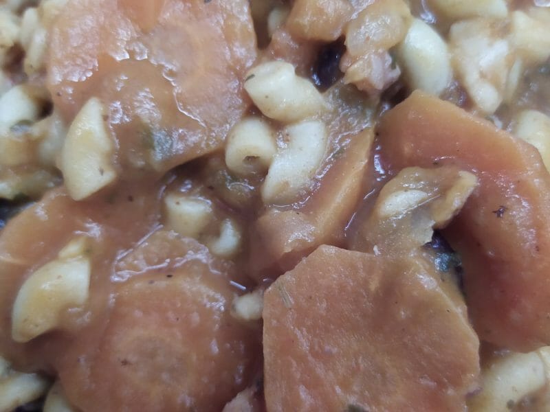 Cliquez pour zoomer ! Soupe aux haricots rouges et coquillettes Thermomix par veronique_119